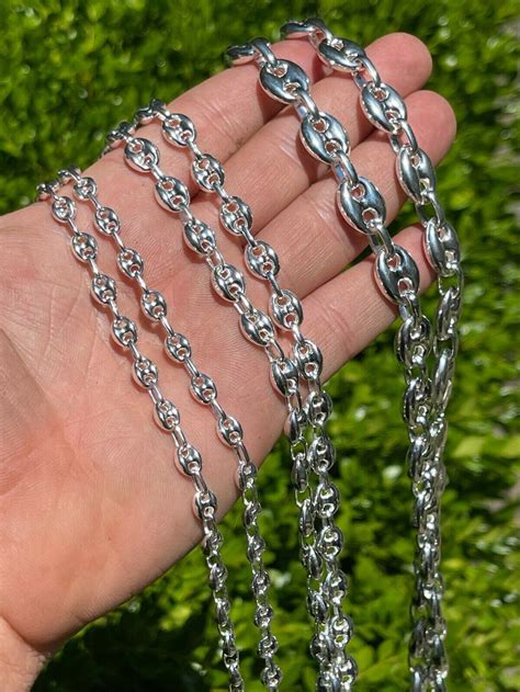 puffy gucci/mariner link chain